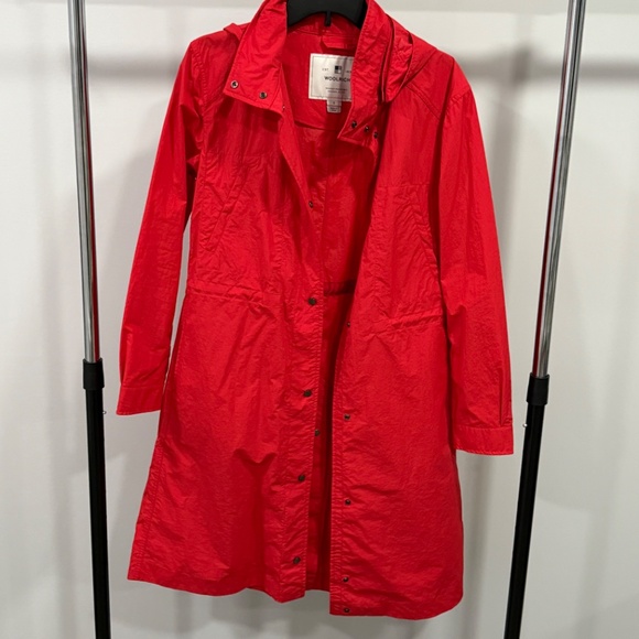 Woolrich Womens Windbreaker Spring Light Weight Jacket with Hood - Picture 8 of 9